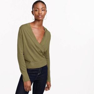 NWT J. Crew Merino Wool Black Sweater